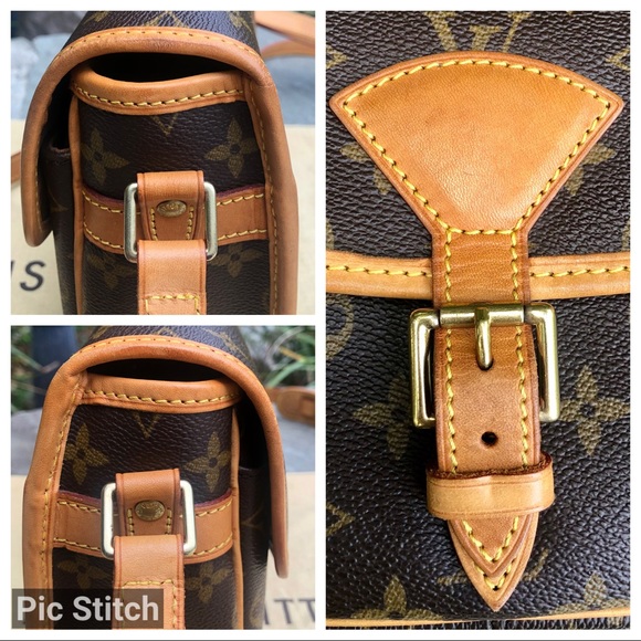 💯 Authentic Louis Vuitton Monogram Sologne *W/DUST BAG* ❤️ Beautiful Condition - Picture 9 of 16